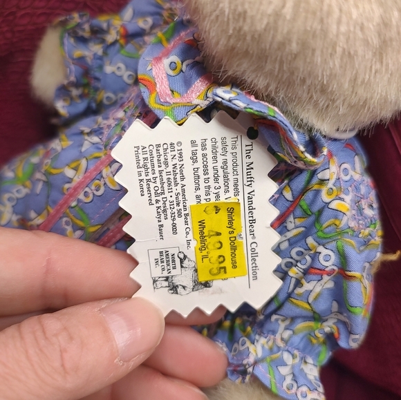 Hoppy VanderHare Sewing Lesson Bunny! From the Muffy Collection! - Picture 10 of 11